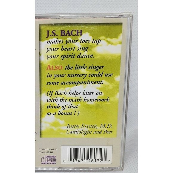 Baby Needs Bach Classical Music For Baby CD No Scratches Clean - Picture 4 of 8